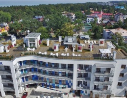 Hotel SZAFIR  Hotel Szafir *** Zapraszamy - taras